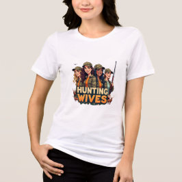 Jägerinnen Ehefrauen: Crew der Jäger Outdoorsie Fr Tri-Blend Shirt