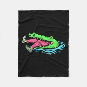 Jägerjagd Gewitter Jäger Jäger Saison Krokodile Ja Fleecedecke