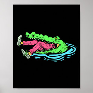 Jägerjagd Gewitter Jäger Jäger Saison Krokodile Ja Poster