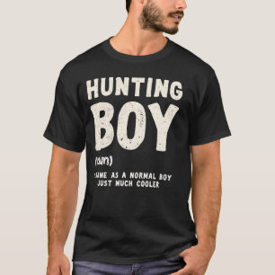 Jägerjunge Definition Lustig Bock Hirsch Jäger Wit T-Shirt