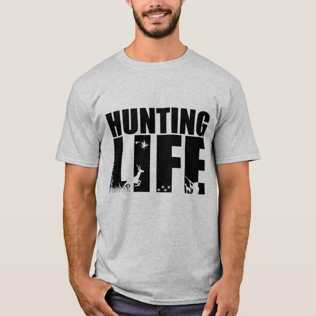 Jägerleben T-Shirt (Vorderseite)