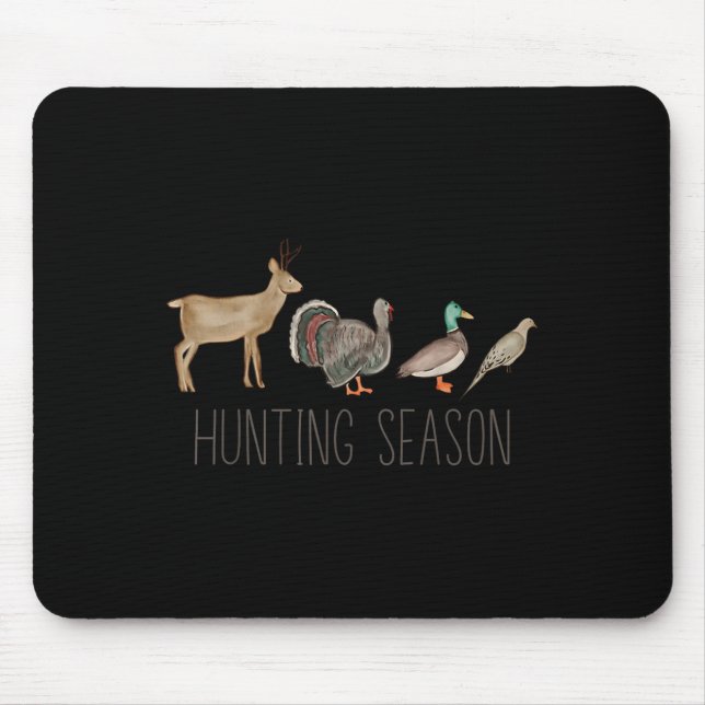Jägersaison Kinder Hirsch Türkei Dove Kleinkind Mousepad (Vorne)