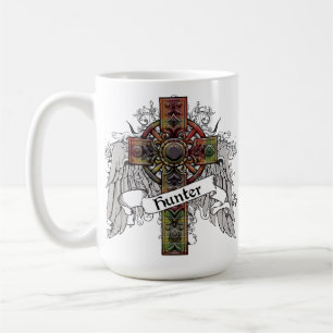 Jägertartan-Kreuz Kaffeetasse