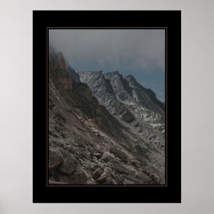Jagged Longs Peak Trail (kein Text) Poster