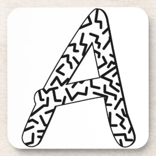 Jagged Pattern A Untersetzer