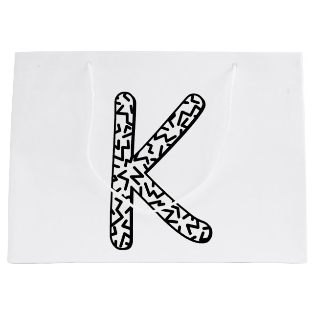 Jaggy K Große Geschenktüte (Vorderseite)