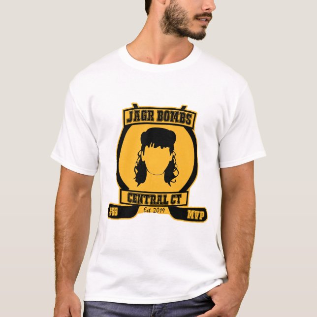 Jagr Bombs Hockey Men-T - Shirt (Vorderseite)
