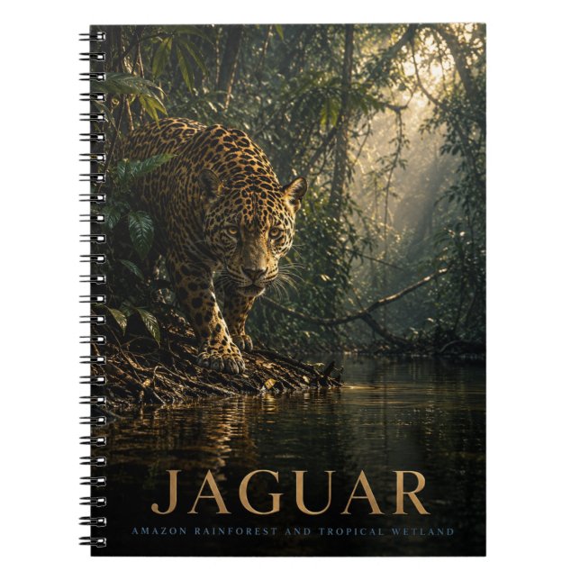 Jaguar Amazonas-Regenwald TIERE Notizblock (Vorderseite)