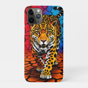 Jaguar auf rissigem Erdboden Hintergrund Case-Mate iPhone Hülle