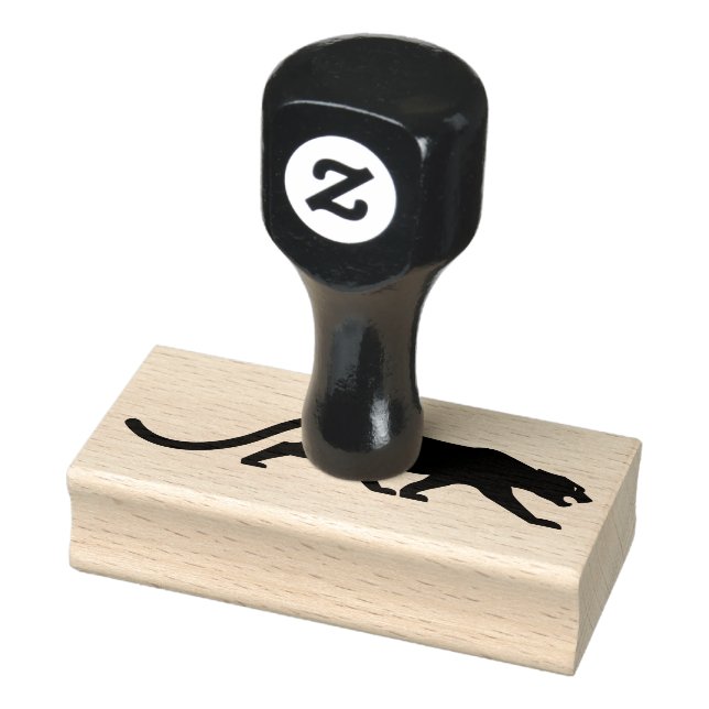Jaguar Big Cat Animal Design Gummi Briefmarke Gummistempel (Stempel)