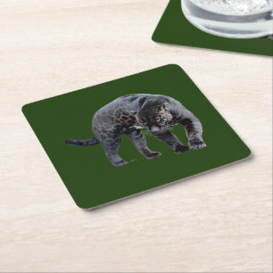 Jaguar Diablo grüne Untersetzer