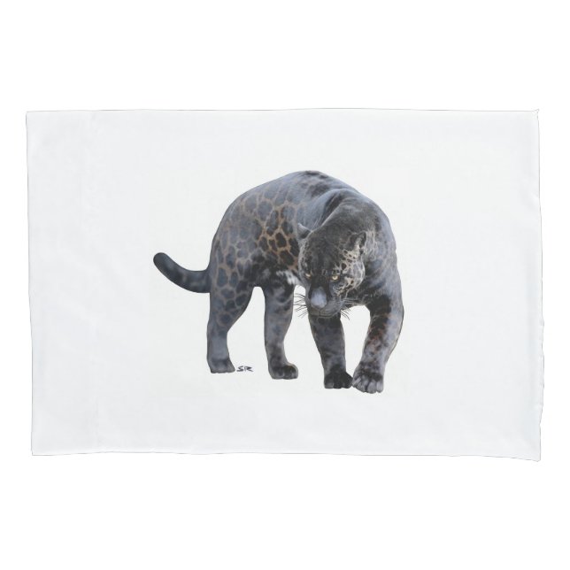 Jaguar Diablo-Pillowcase Kissenbezug (Vorderseite)