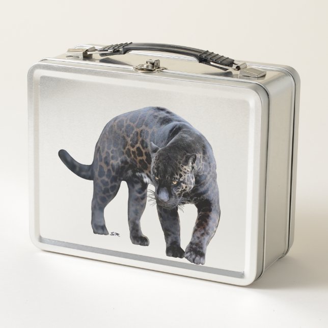 Jaguar Diablo rostfreien Lunchbox (Vorderseite)