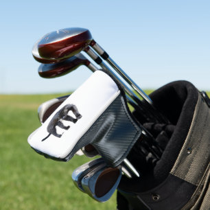 Jaguar Diablo, weißer Golfklub Golf Headcover
