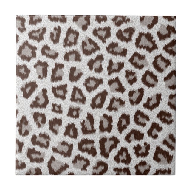 Jaguar Druck Fliese (Vorderseite)