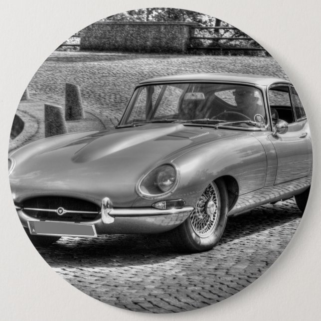 Jaguar E-Type Button (Vorderseite)