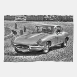 Jaguar E-Type Geschirrtuch