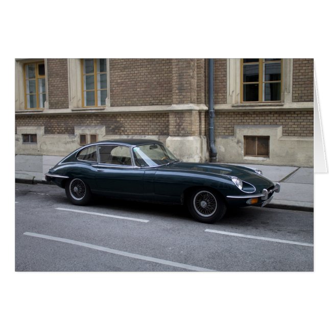 Jaguar E-Type Hardtop (Devant Horizontal)