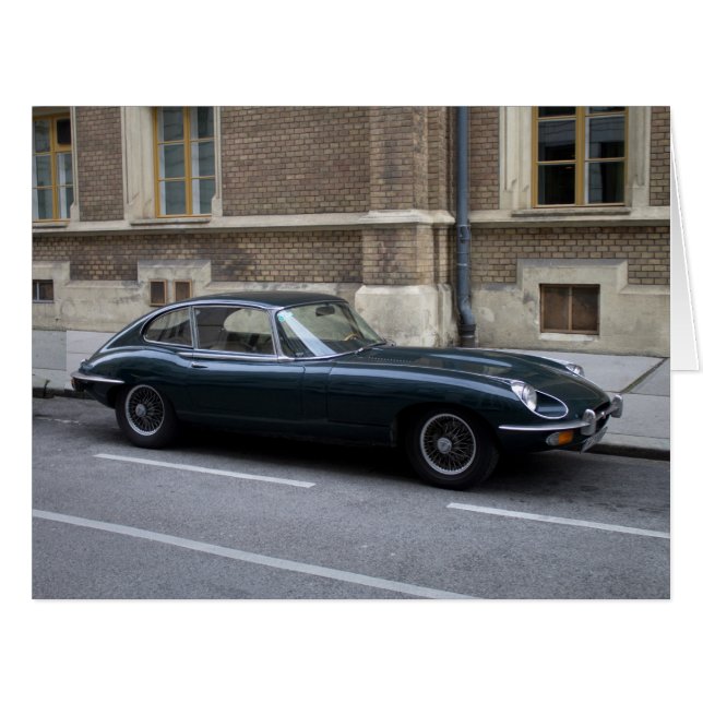 Jaguar E-Type-Hardtop (Vorderseite (Horizontal))