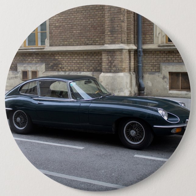 Jaguar E-Type-Hardtop Button (Vorderseite)
