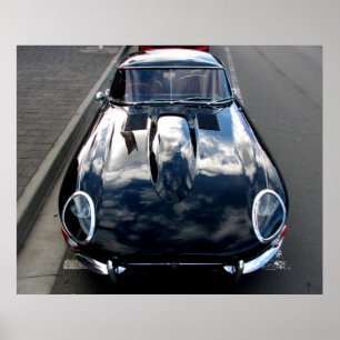 Jaguar E-Type Poster