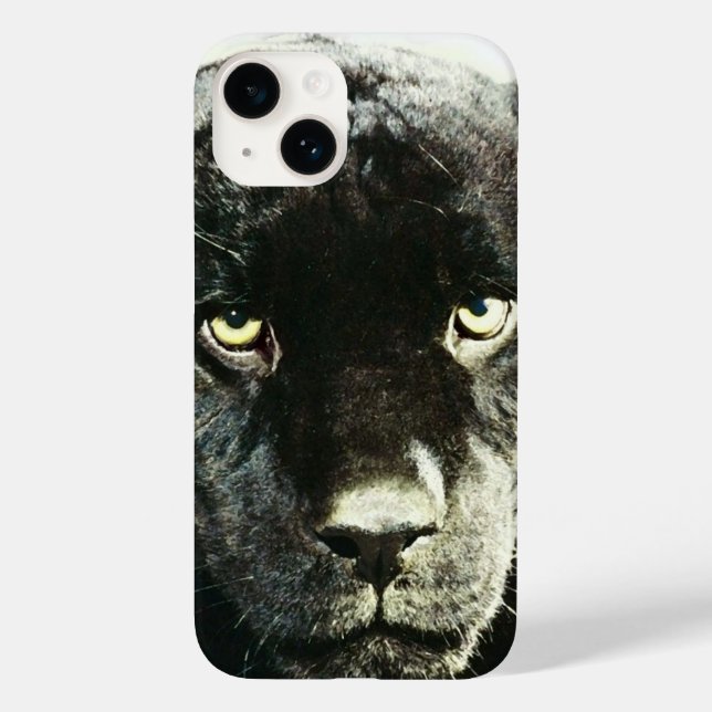 Jaguar Eyes Case-Mate iPhone 14 Hülle (Rückseite)