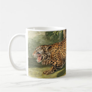 Jaguar (Felis onca) Illustration Kaffeetasse