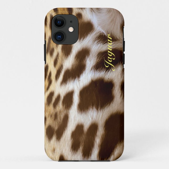 Jaguar Fur Big Cat Wildlife iPhone 5 Fall Case-Mate iPhone Hülle (Rückseite)