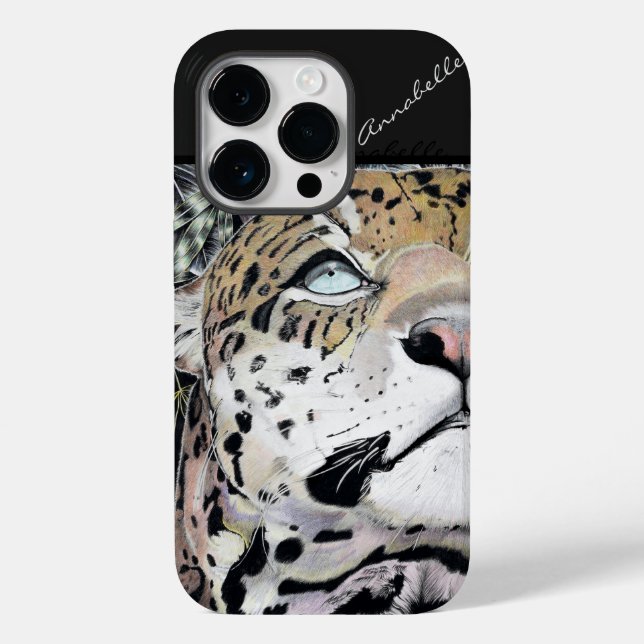 Jaguar ~ gefärbt Case-Mate iPhone 14 pro hülle (Rückseite)