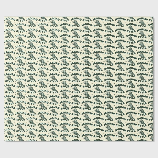 Jaguar-Geschenkpapier Geschenkpapier (Flach)