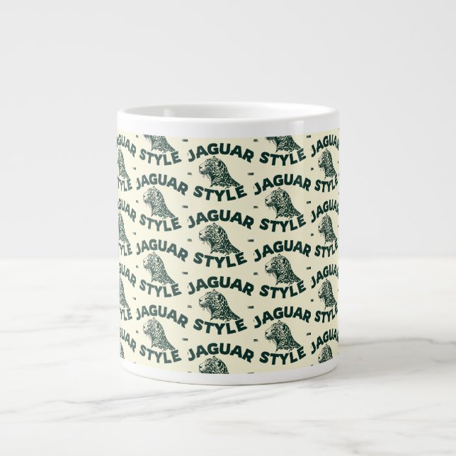 Jaguar Giant Coffee Mug Jumbo-Tasse (Vorderseite)