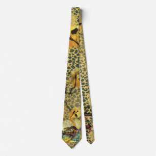 Jaguar Gott des Friedens Neck Tie Krawatte