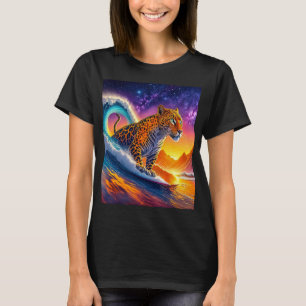 Jaguar im Curl-Design von Rich AMeN Gill T-Shirt