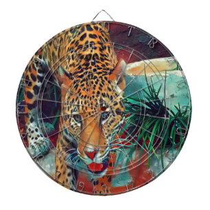 Jaguar in Motion 6234 Dartscheibe