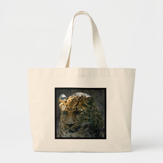 Jaguar Jumbo Stoffbeutel (Vorne)
