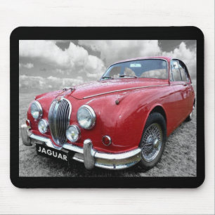 Jaguar-Kennzeichen 2 Mousepad
