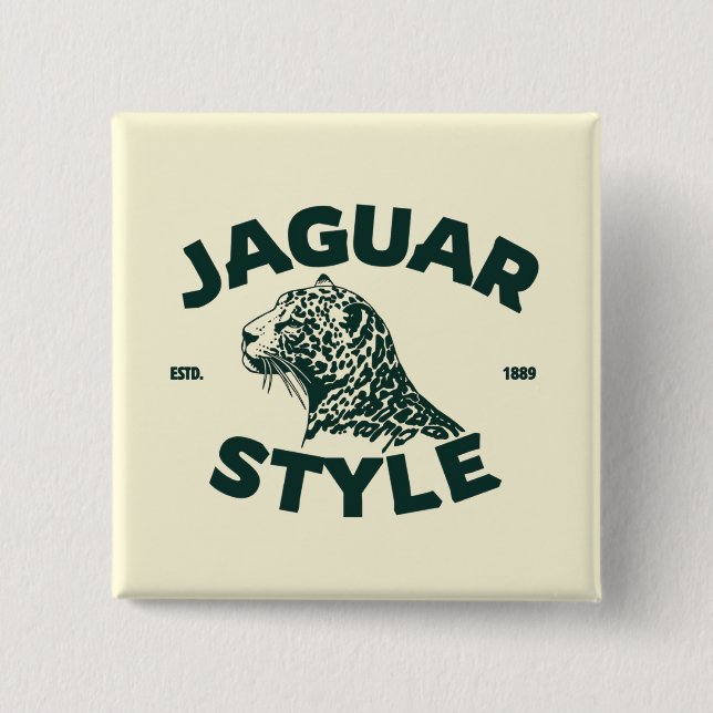 Jaguar-Knopf Button (Vorderseite)
