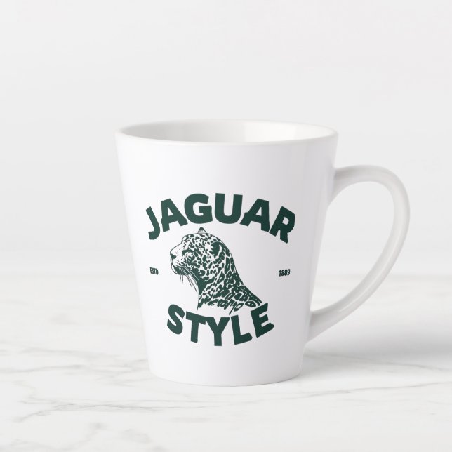 Jaguar Latte Mug (Droite)