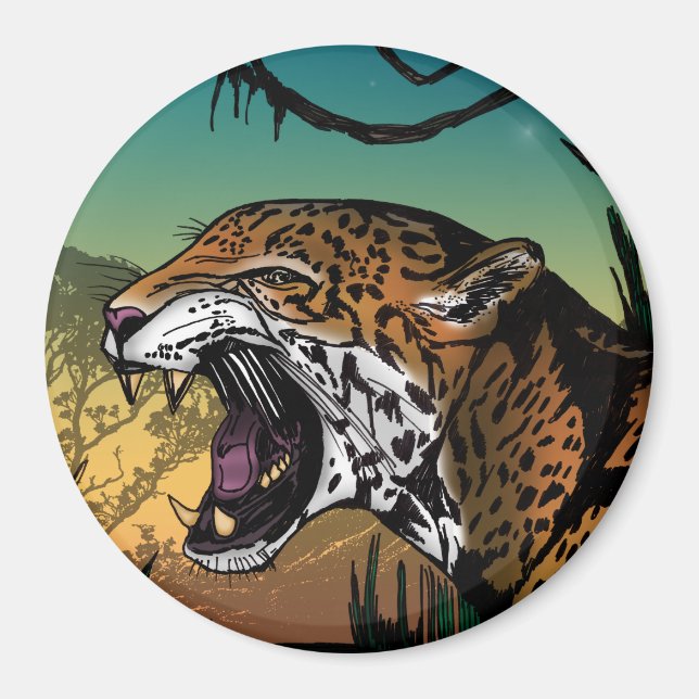 Jaguar Magnet (Vorne)