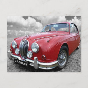 Jaguar Mark 2 Postkarte