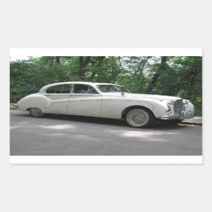 Jaguar Mark IX Rechteckiger Aufkleber