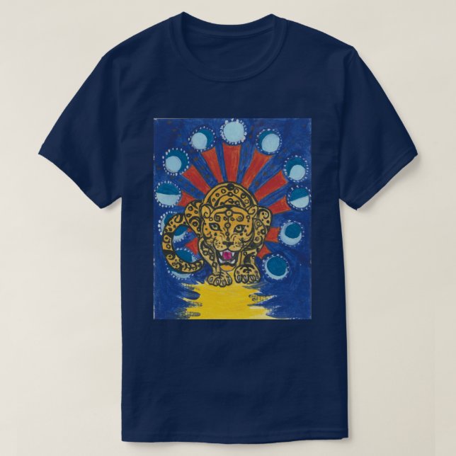 Jaguar Moon Phase Tshirt (Design vorne)