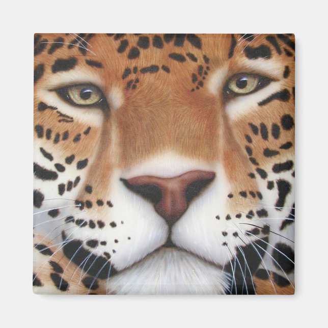 Jaguar Painting Magnet (Vorne)