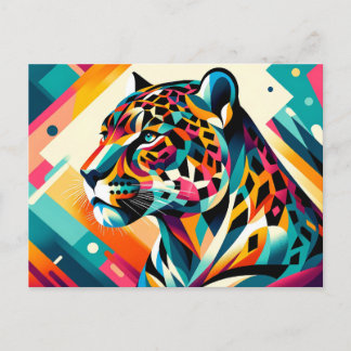 Jaguar Postcard Postkarte