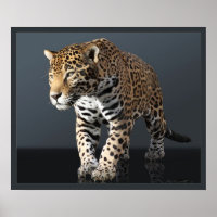 Jaguar Power Print -24x20 -andere Größen verfügbar