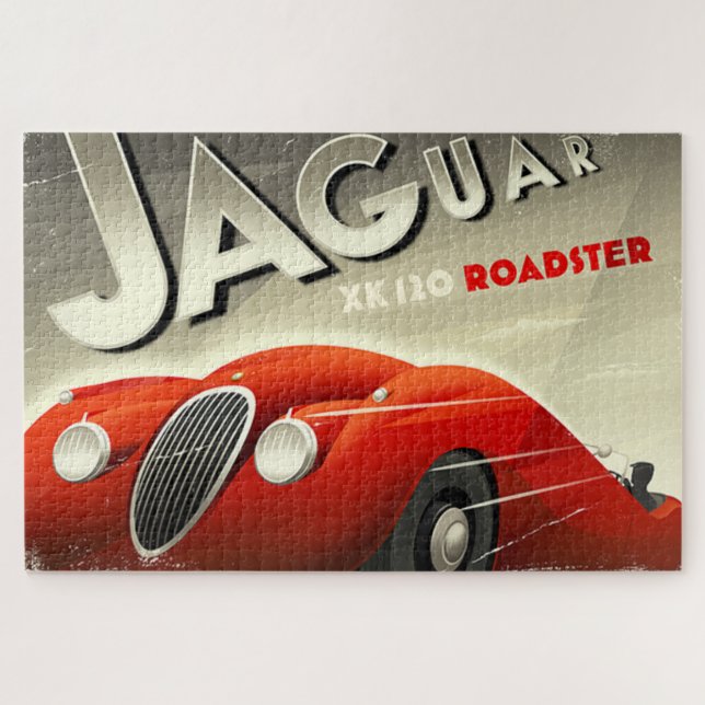 Jaguar Roadster (Horizontal)