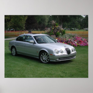 Jaguar S-Artig Poster