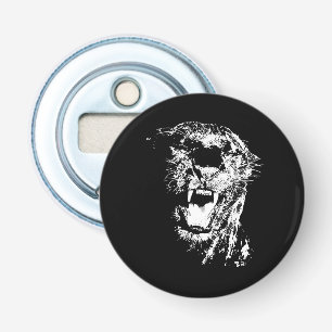 Jaguar - Schwarzer Panther Flaschenöffner