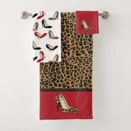 Jaguar Stiletto Branché Serviettes de bain serviet