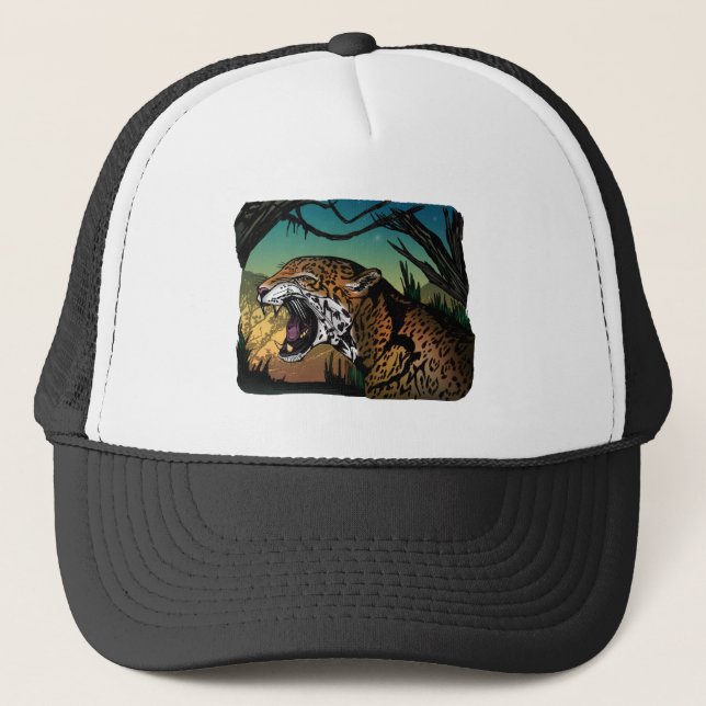 Jaguar Truckerkappe (Vorderseite)